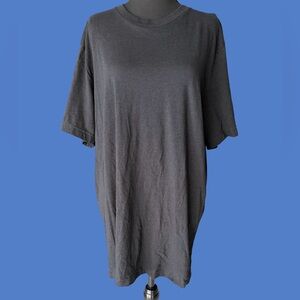 Bella Canvas Black Short Sleeve Crew Tee - Oversized Fit